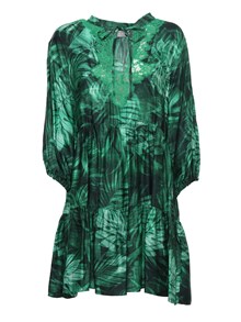 Ermanno Firenze Green dress Foresta