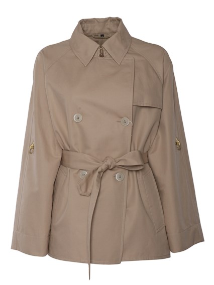 Fay Short brown trench coat