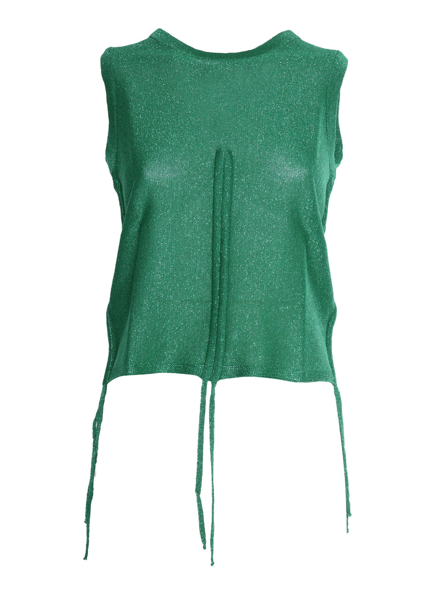 Ermanno Firenze Green Knitted Top