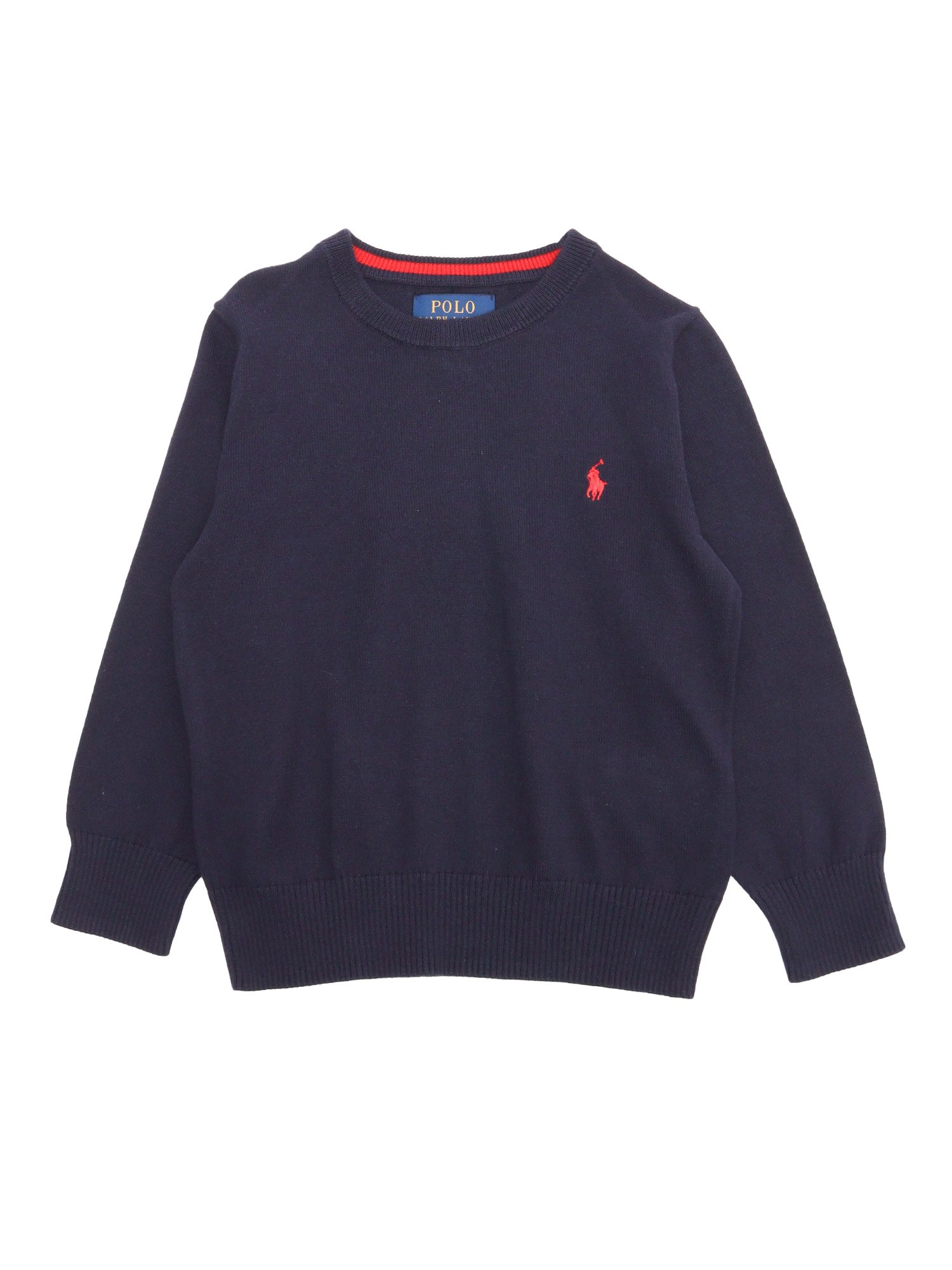 Polo Ralph Lauren Blue Sweatshirt Con Logo