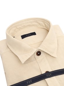 Fay Camicia beige