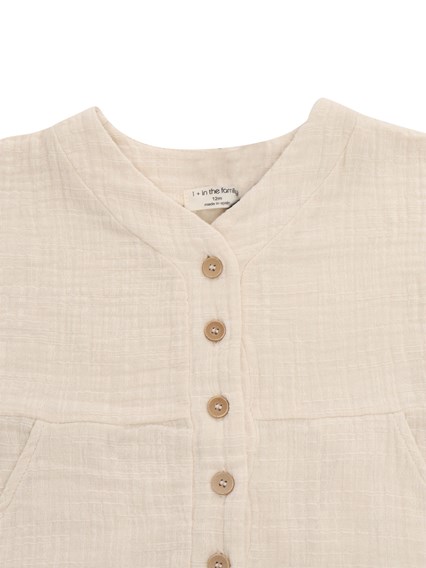 One More In The Family Pagliaccetto beige