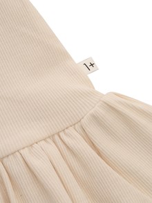 One More In The Family Beige dress