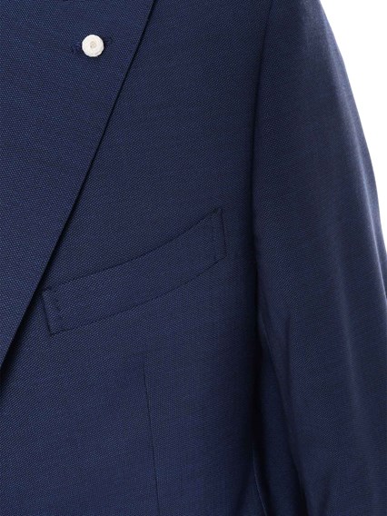 LUIGI BIANCHI Bright blue suit