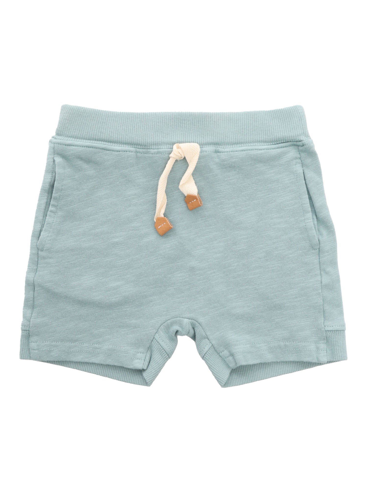 One More In The Family Light Blue Bermuda Shorts In Gray