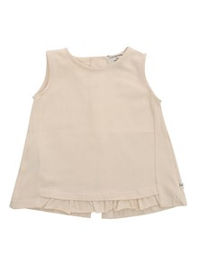 One More In The Family Beige blouse