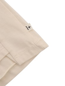 One More In The Family Beige blouse