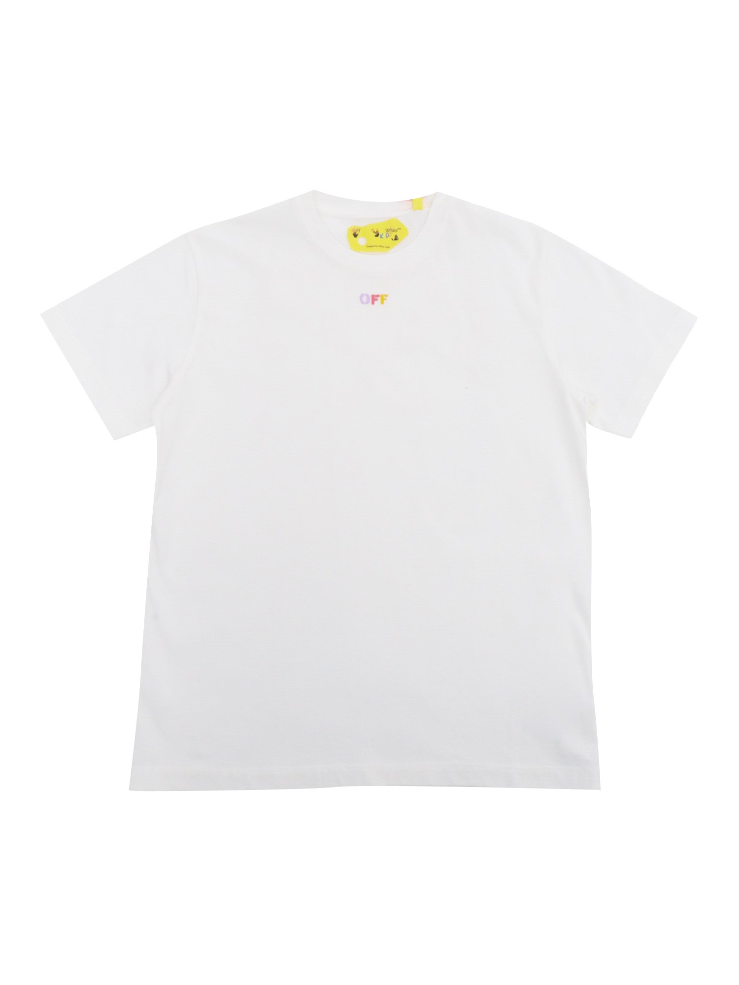Shop Off-white White T-shirt With Logo