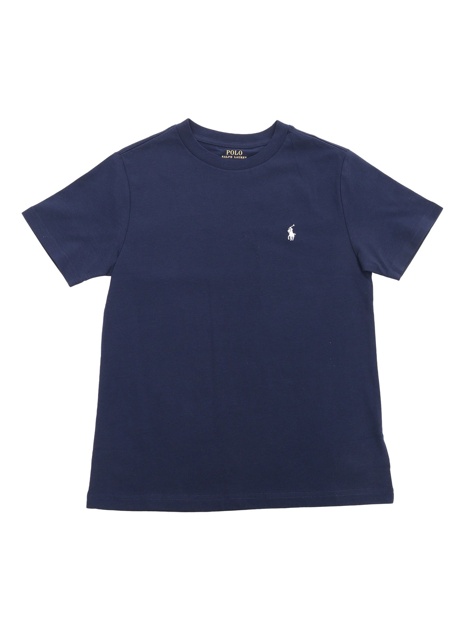 Polo Ralph Lauren Blue T-shirt With Logo