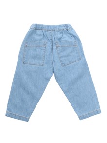 One More In The Family Denim trousers