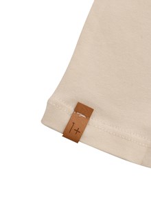 One More In The Family Beige leggings