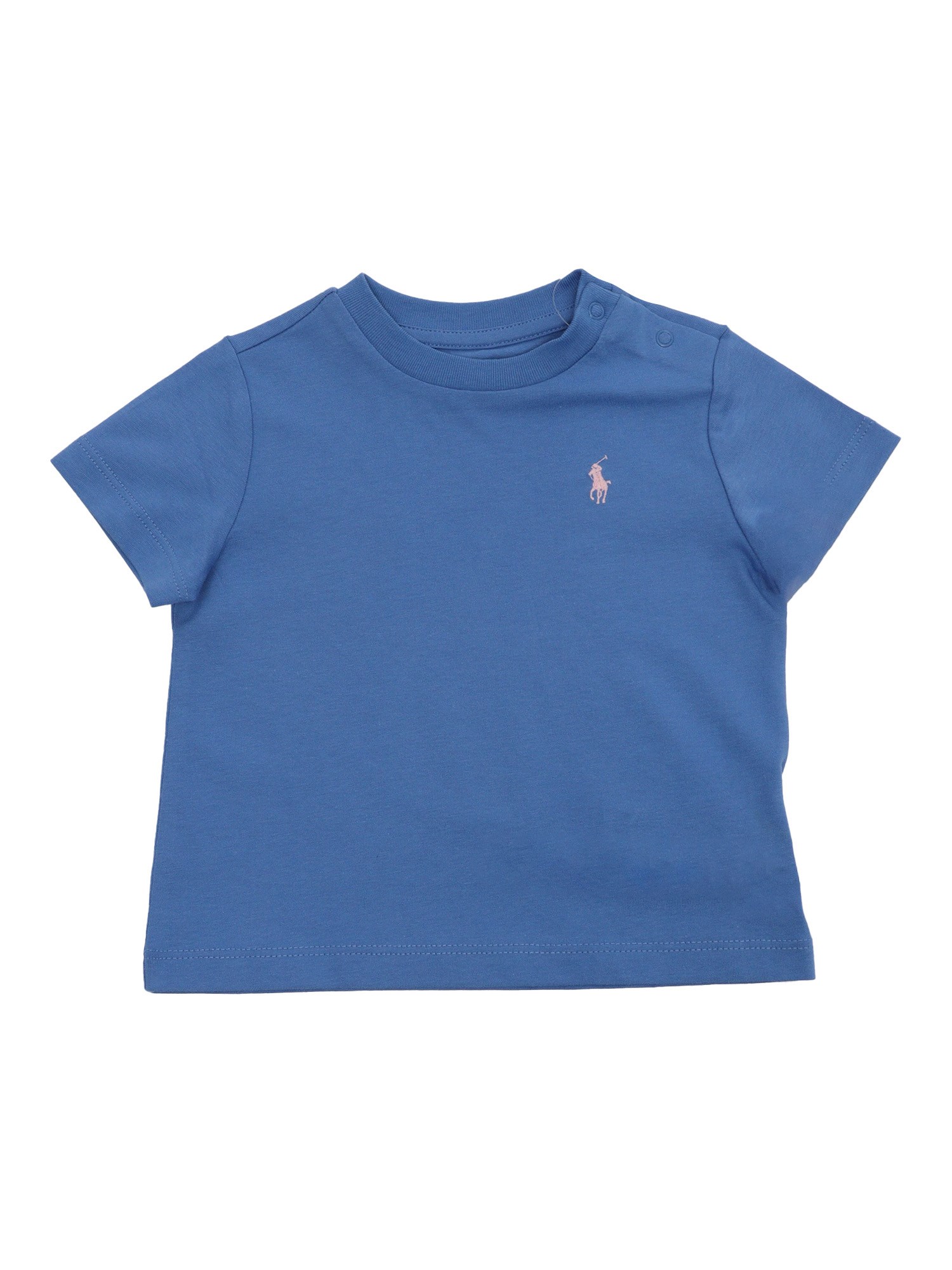 Shop Polo Ralph Lauren Light Blue T-shirt