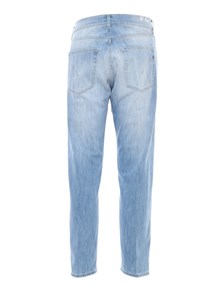 Dondup Washed light blue jeans