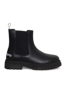 PALM ANGELS KIDS Black chelsea boots