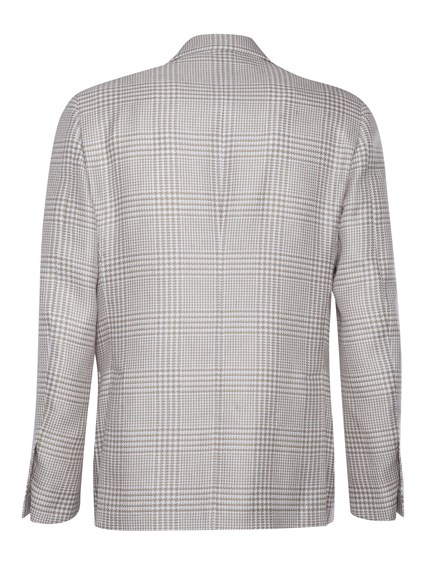 Lardini Tartan single-breasted blazer