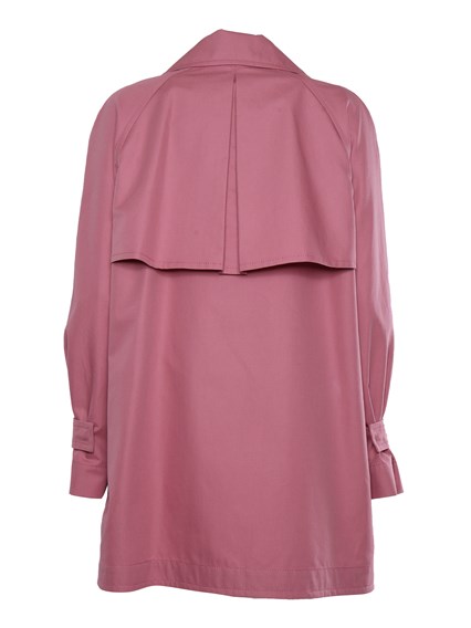 Fay Magenta double-breasted parka