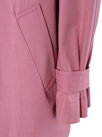 Fay Magenta double-breasted parka