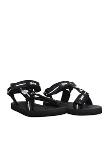 PALM ANGELS KIDS Black sandals