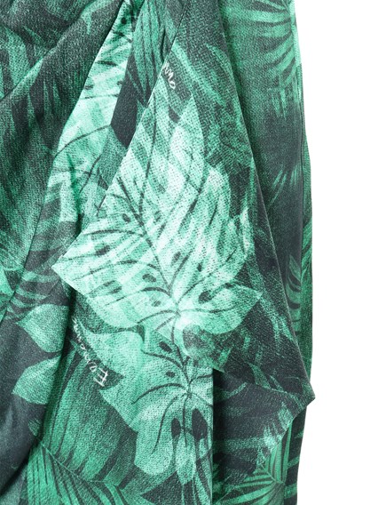 Ermanno Firenze Gonna pareo Foresta verde