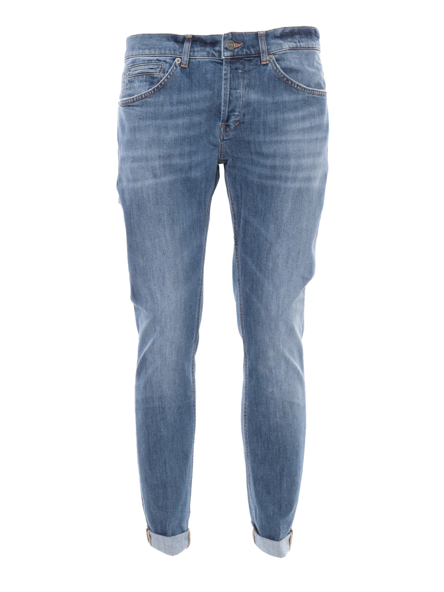 Dondup "mius" Jeans In Stretch Denim In Blue
