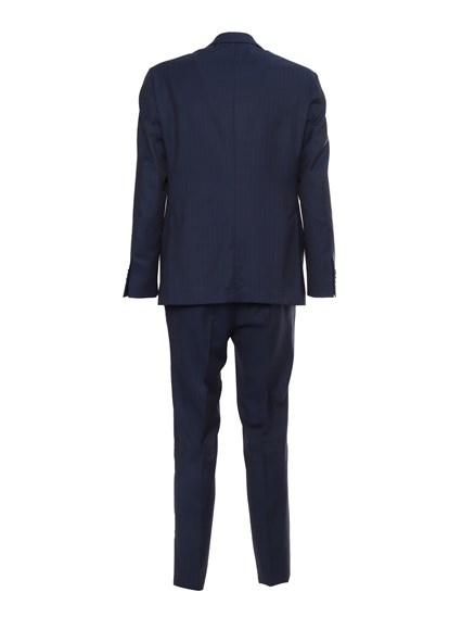 LUIGI BIANCHI Blue men's suit