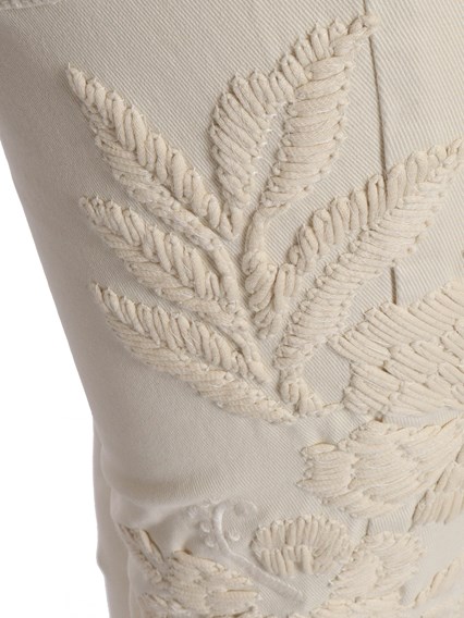 Ermanno Firenze Skinny beige jeans