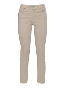 Ermanno Firenze Skinny beige jeans