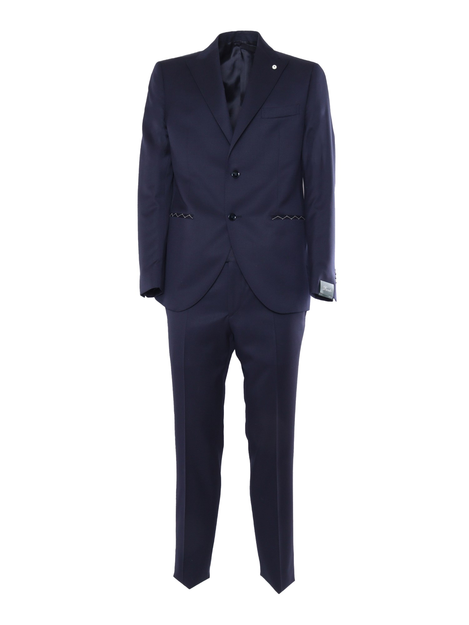Brando-lubiam 2-pieces Elegant Suit In Blue