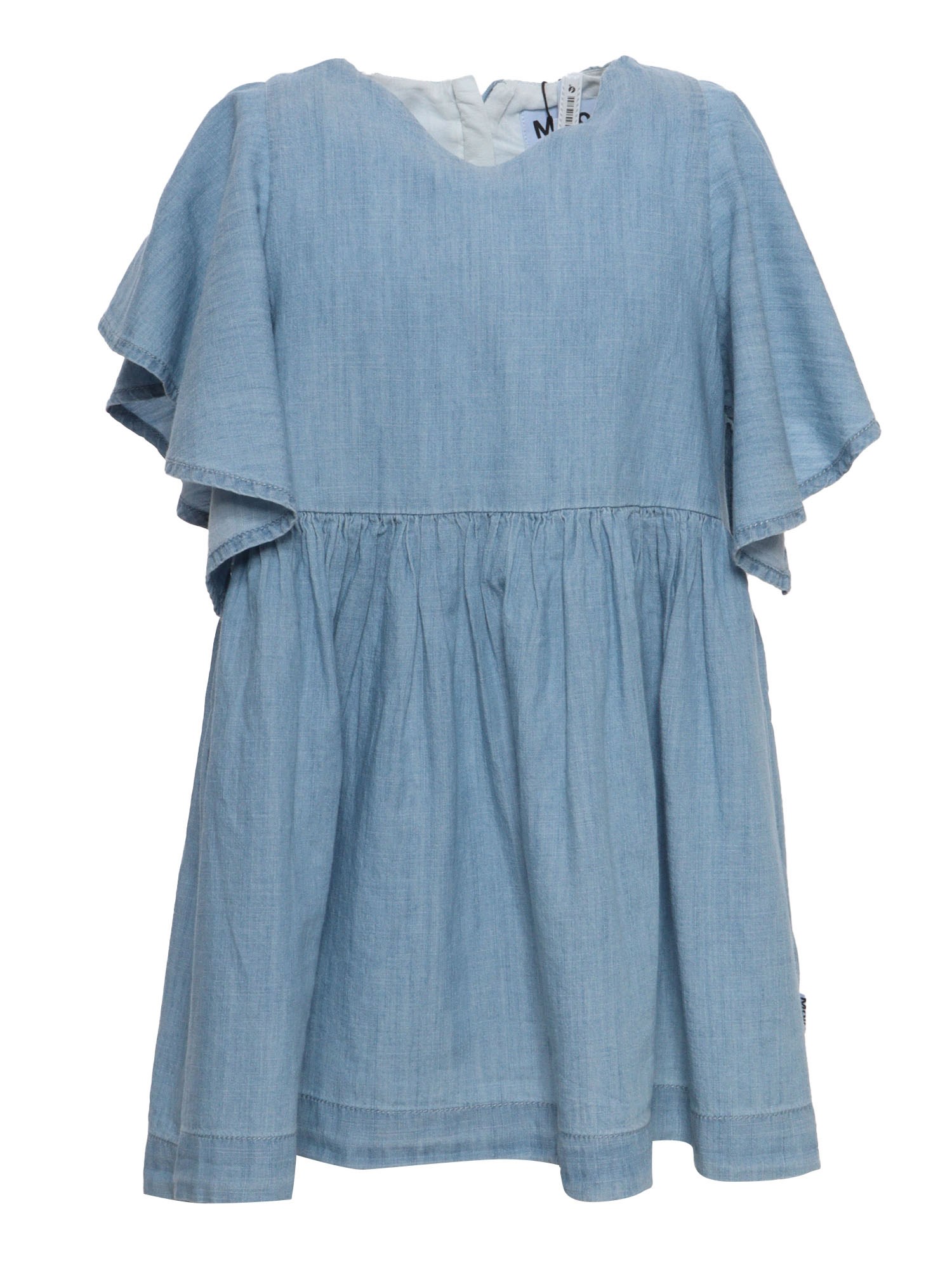 Shop Molo Christiana Denim Dress In Blue