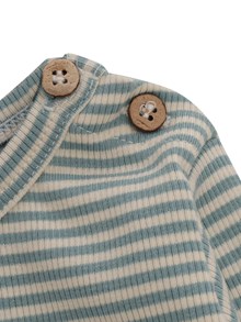 One More In The Family Striped shirt