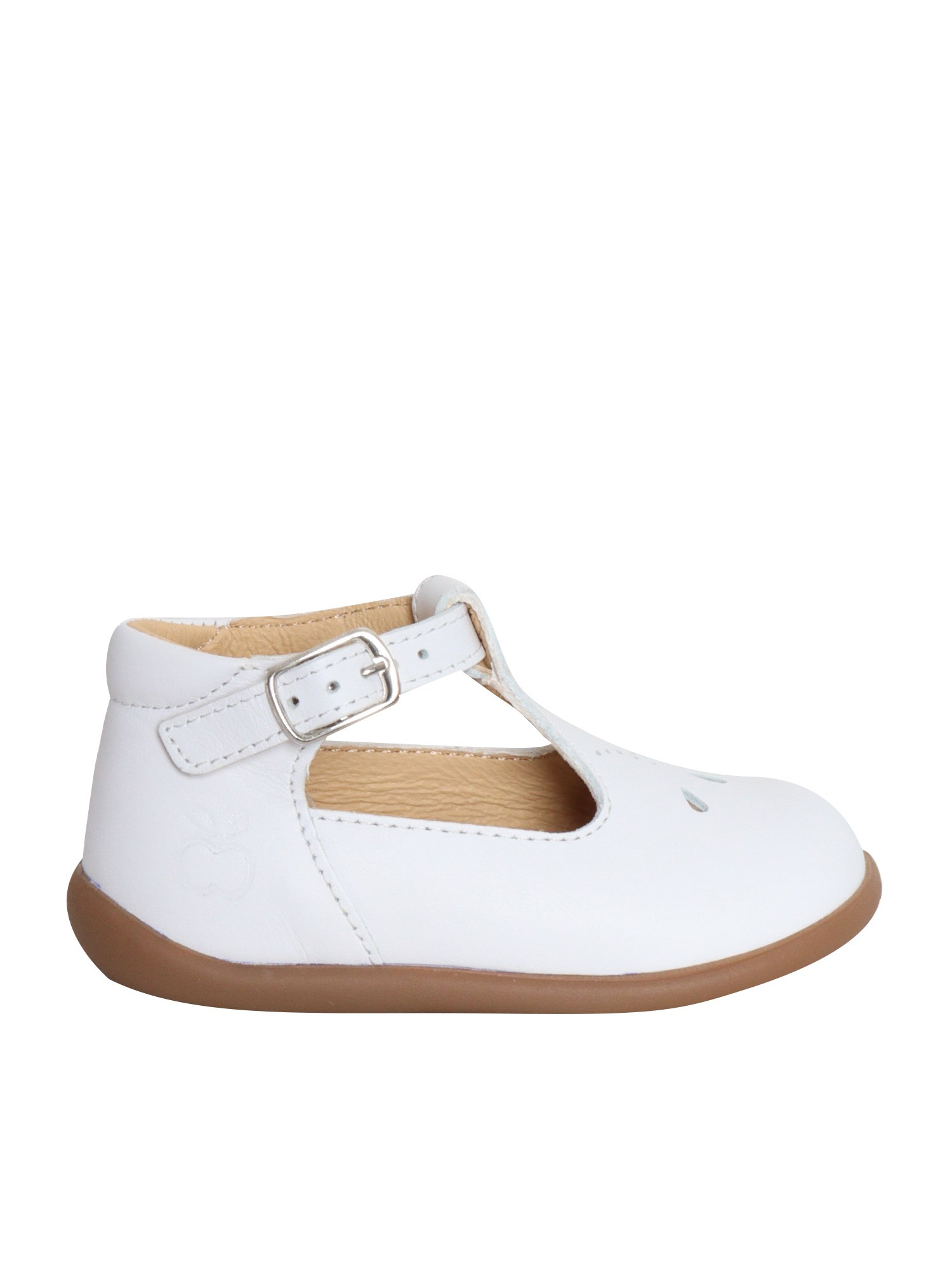Pom D'api First Step Shoes In White