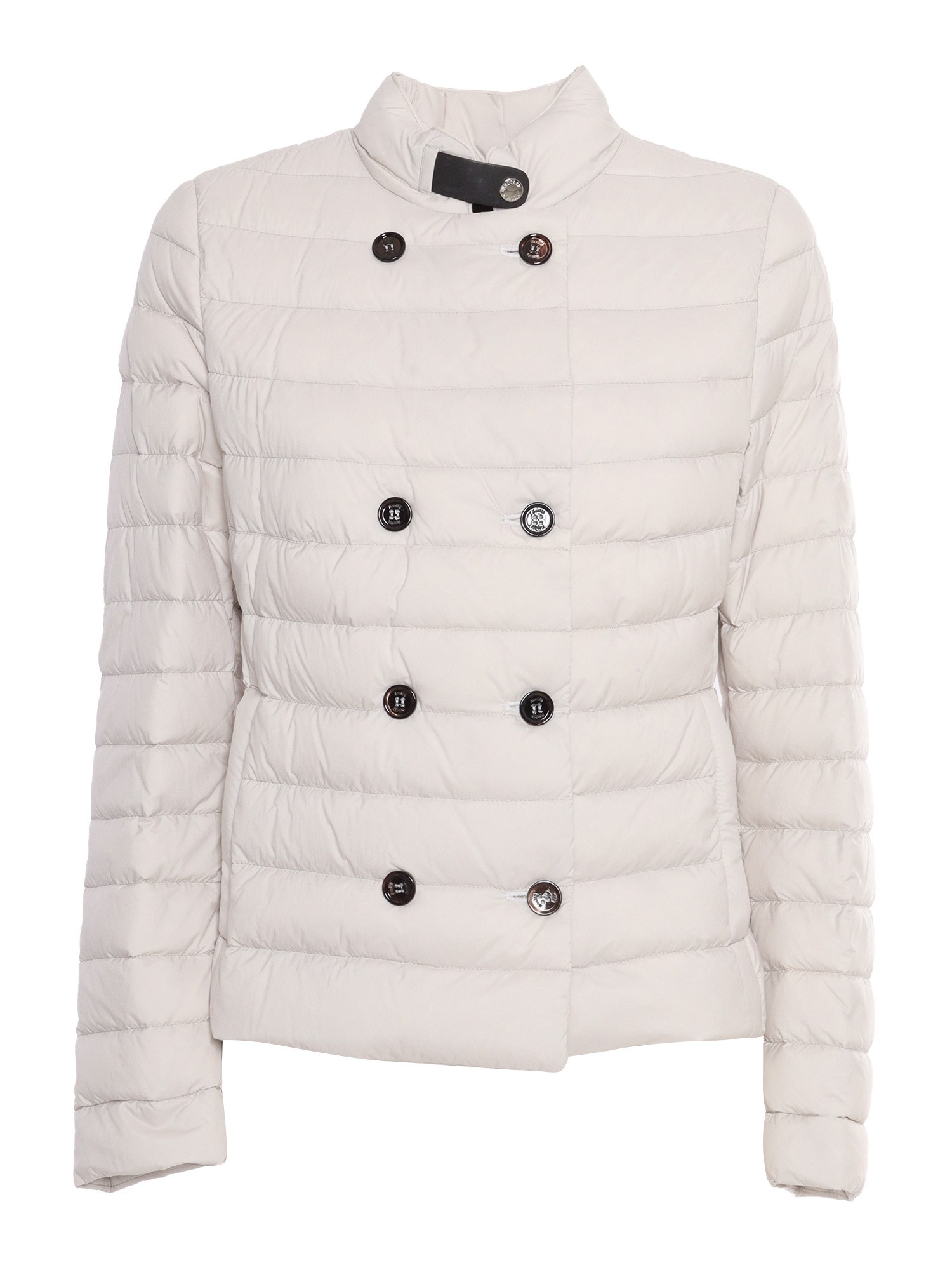 Shop Moorer Clement Padded Jacket In White