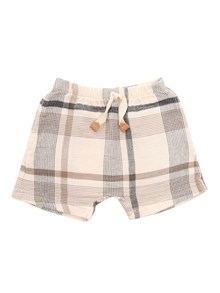 One More In The Family Tartan patterned trousers