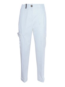 Peserico White cargo pants
