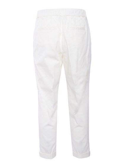 Peserico White trousers