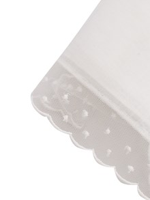 Paz Rodriguez White cotton blend dress