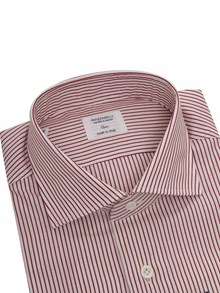 Mazzarelli Camicia a righe rosse
