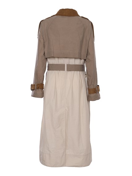 BARBOUR Double-breasted trench