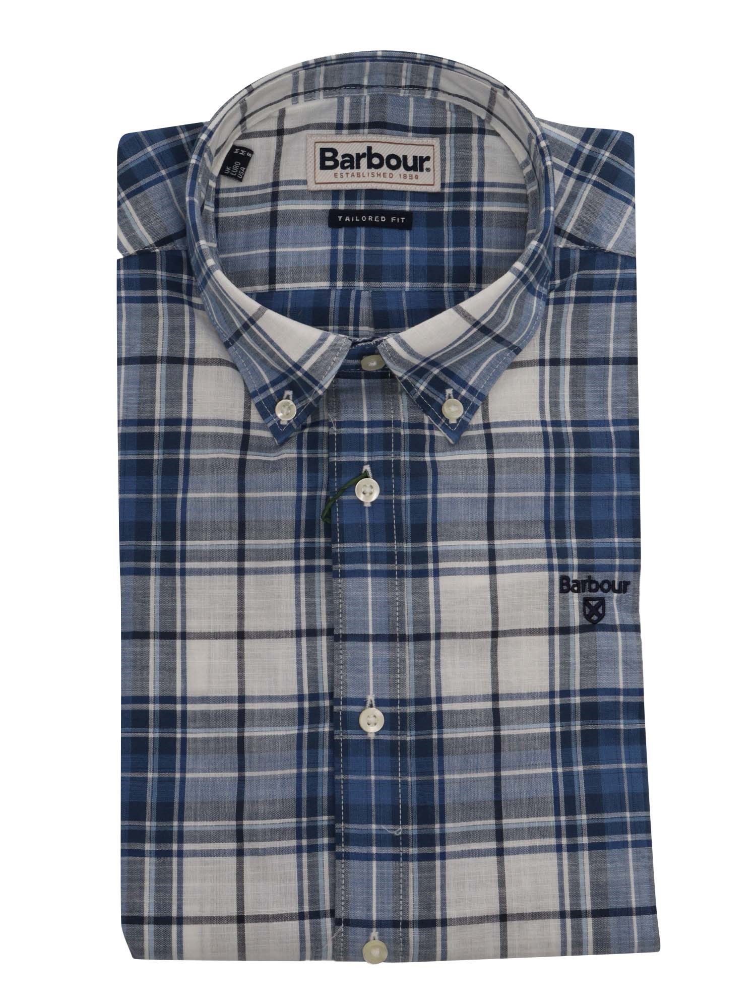 Shop Barbour Blakelow Tartan Shirt In Blue