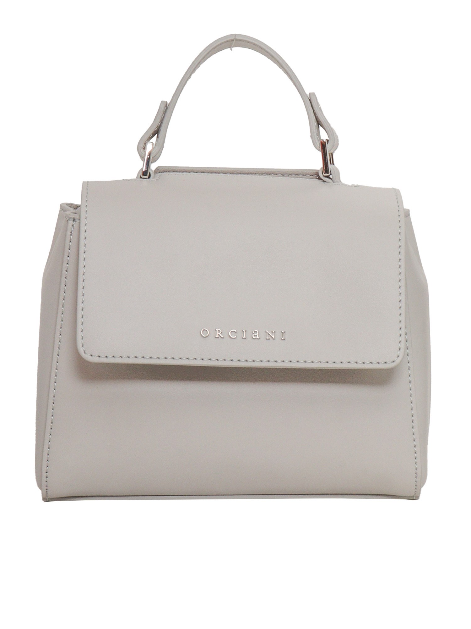 Orciani Grey Handbag In White