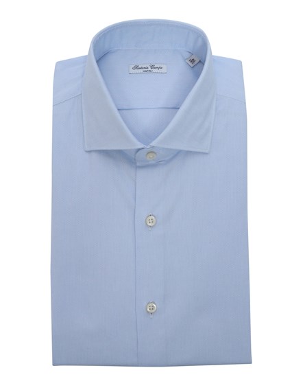 Sartoria Del Campo-Sonrisa Light blue shirt