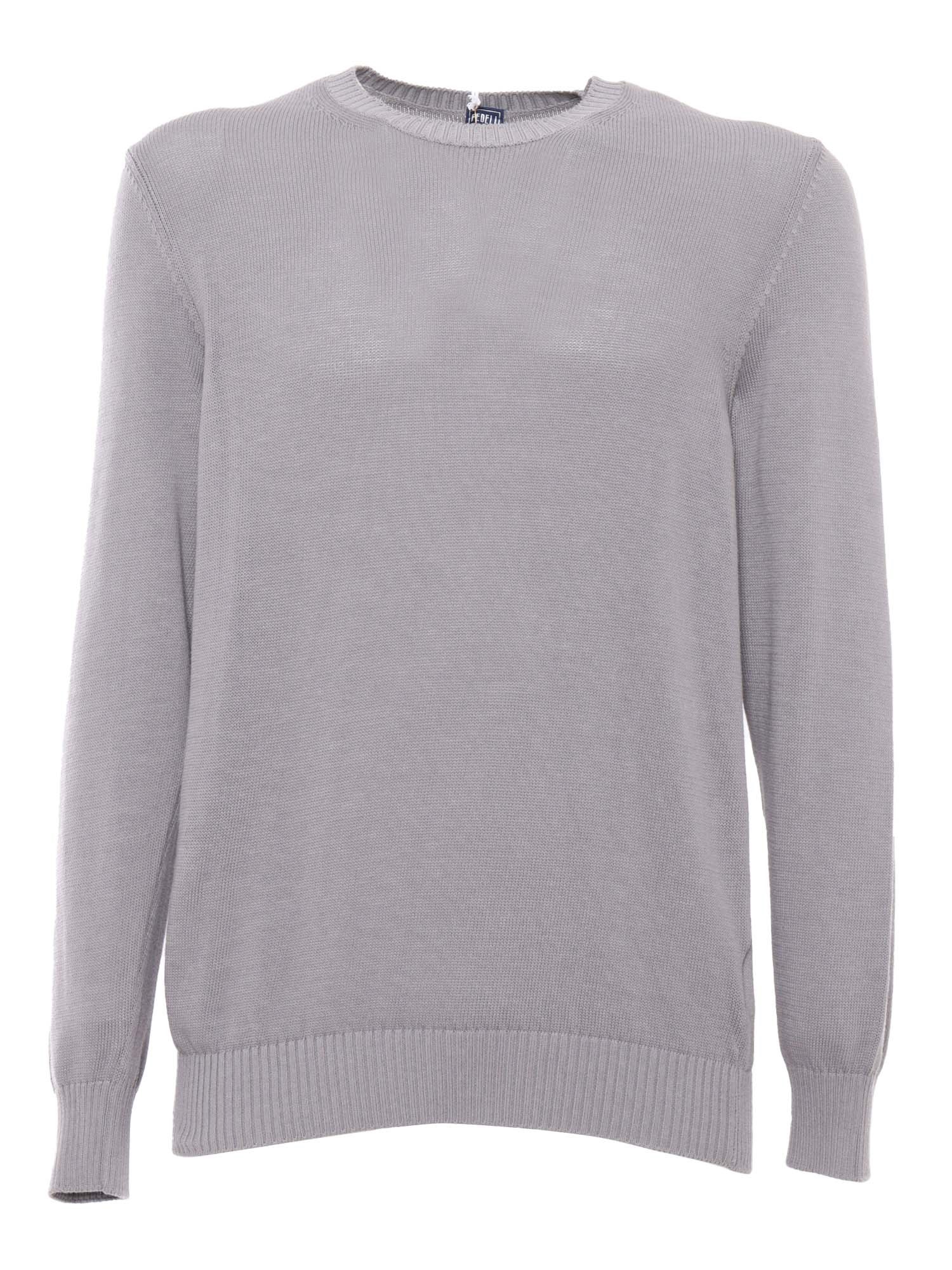 Shop Fedeli Gray Sweater