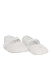 Paz Rodriguez White baby shoes