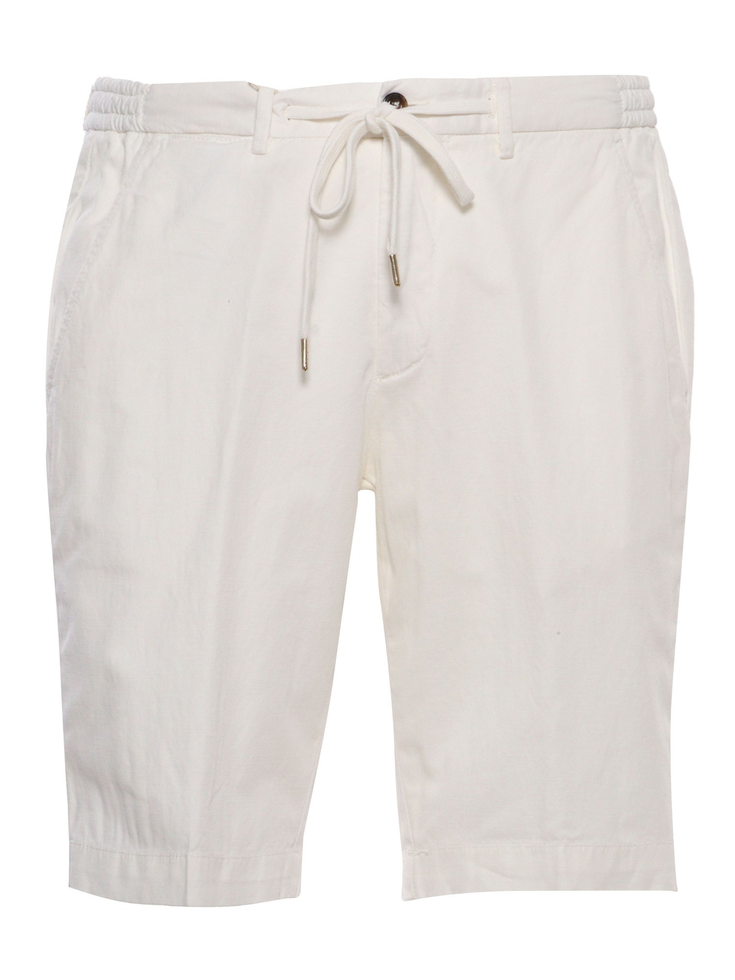 Briglia White Bermuda Shorts In Multi