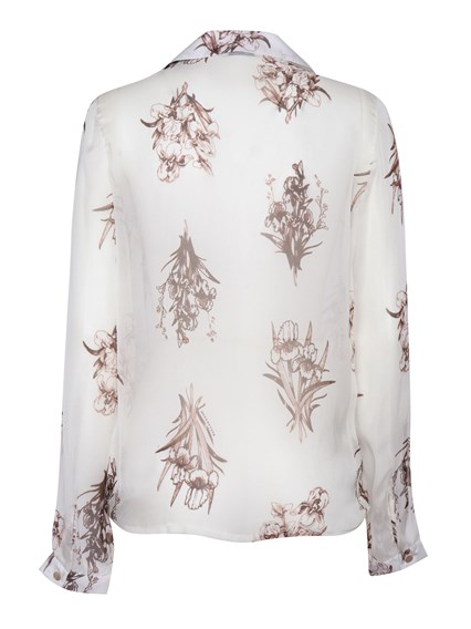 Ballantyne Camicia in seta con stampe