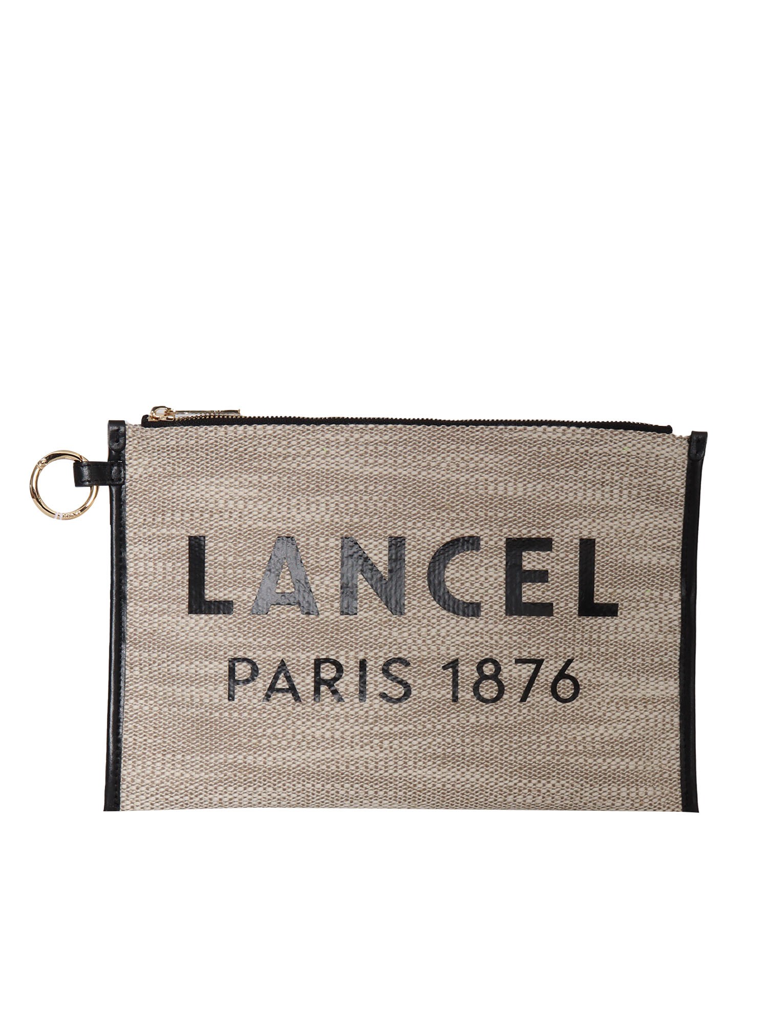 Shop Lancel Brown Zippe Bag