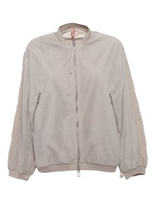 DUNO Cristel perforated leather jacket