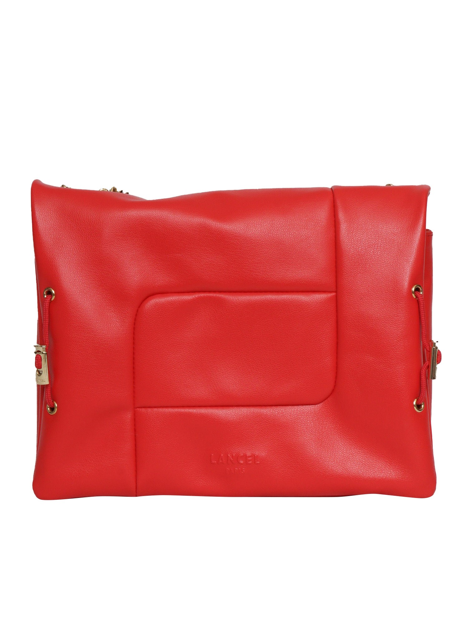 Lancel Red Rabat Bag