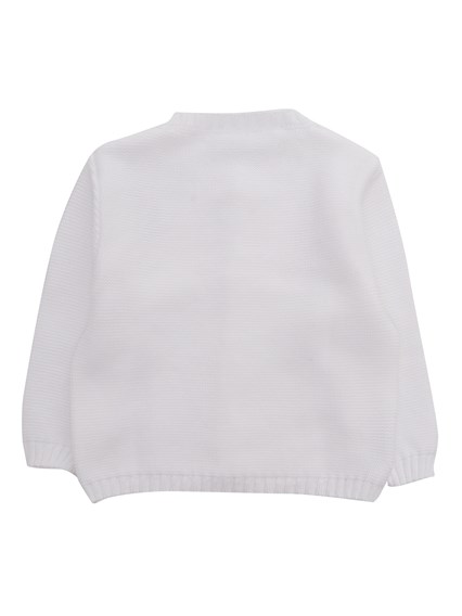 Paz Rodriguez White knitted cardigan