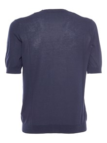 Ballantyne Blue knit t-shirt